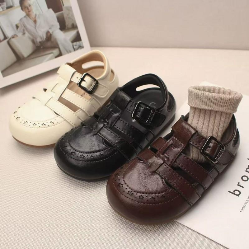 Classic Vintage Style Soft Sole Girls Mary Jane Shoes Toddlers Kids Round Toe Flat School Daily Wear