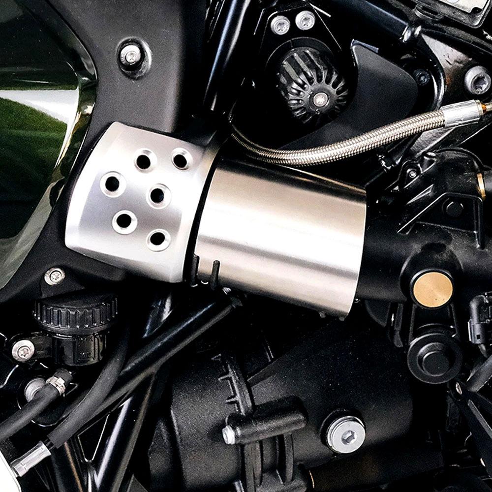 Motorcycle Stainless Steel Air Intake Covers Fairing Decoration Guard For BMW R 12 NineT Nine T R12 2024 2025