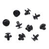 BCF2349 10 Pieces Fender Splash Shield Push  Type Retainer, Black for Fiat 71741883, Suzuki 09409-07332-000; Toyota: 90467-09164