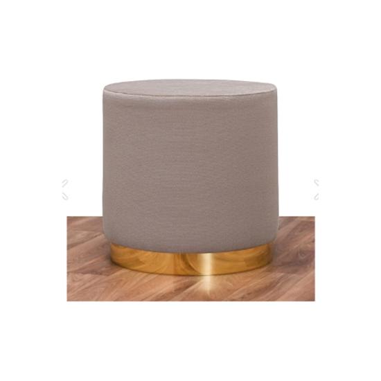 Baroque Brass Metal Puff кремовый