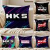 Крутая наволочка H-Hks из шелковистого короткого плюша для диванной подушки, с потайной молнией, мягкий пылезащитный чехол для домашнего декора