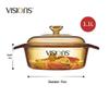 Стеклянная кастрюля для супа Corning Visions 1,1 л