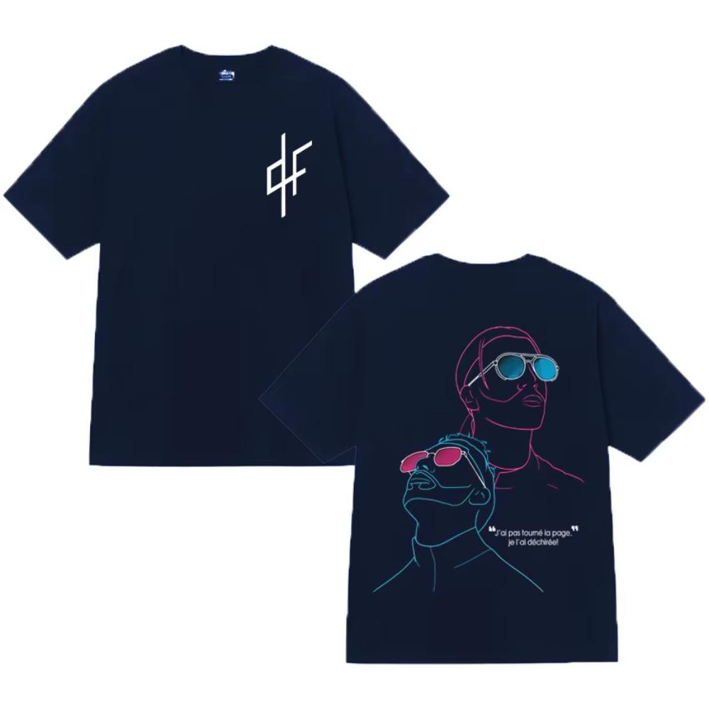 Французский рэпер PNL Футболки с графическим принтом Мужские Женские Комфорт Мода Высокое качество Футболки Летняя Оверсайз Повседневная Свободная Футболка