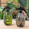 Hand Pressure Watering Can Plant Mister Spray Bottle with Adjustable Nozzle Pump Sprinkling Can for Indoor Plant Care Household Cleaning