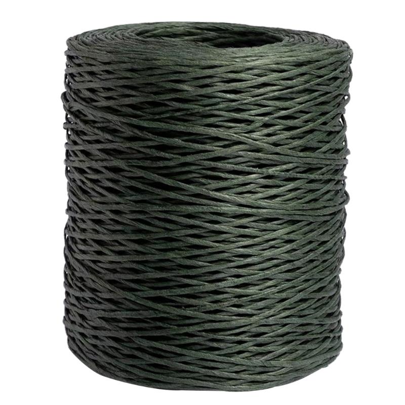 Jewelry Packaging Wire DIY Paper Rope Paper Wire Natural Paper Cord Decorative Wire for Gift Wrapping Flower Arrangement