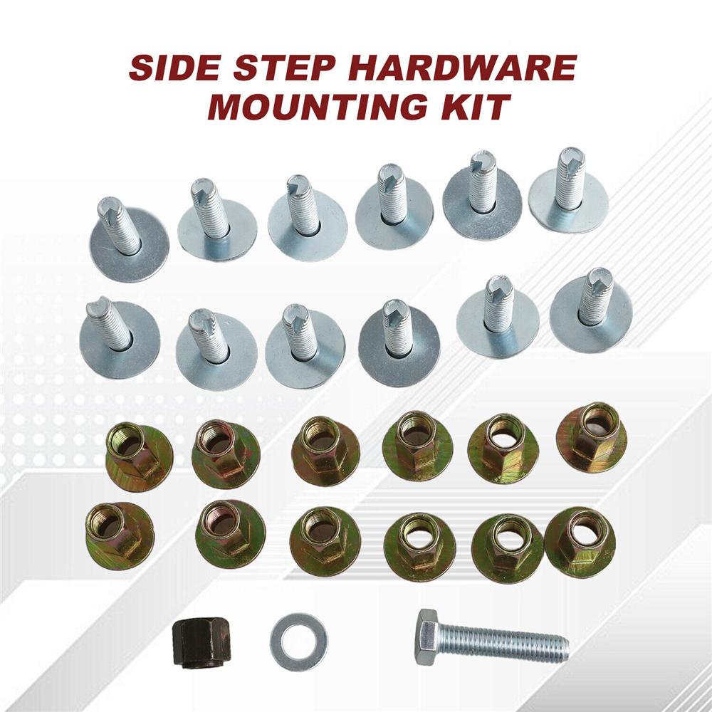 Комплект крепежа для боковых подножек автомобиля с инструментом для 2010-12 Dodge Ram 1500 2500 3500