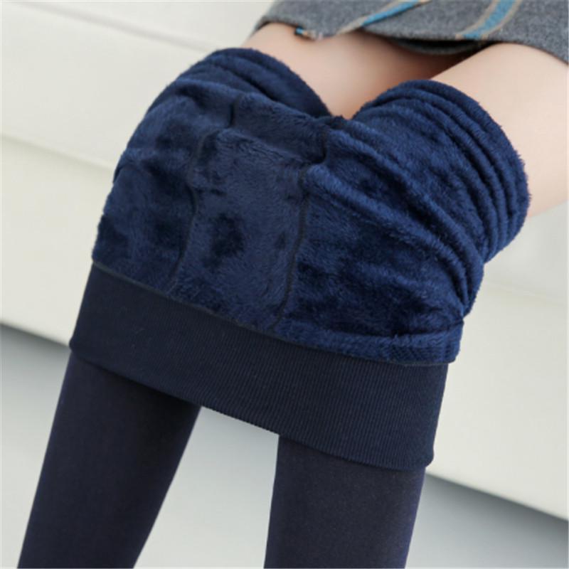 8 цветов, зимние толстые кашемировые леггинсы, женские повседневные теплые вязаные чулки из искусственного бархата