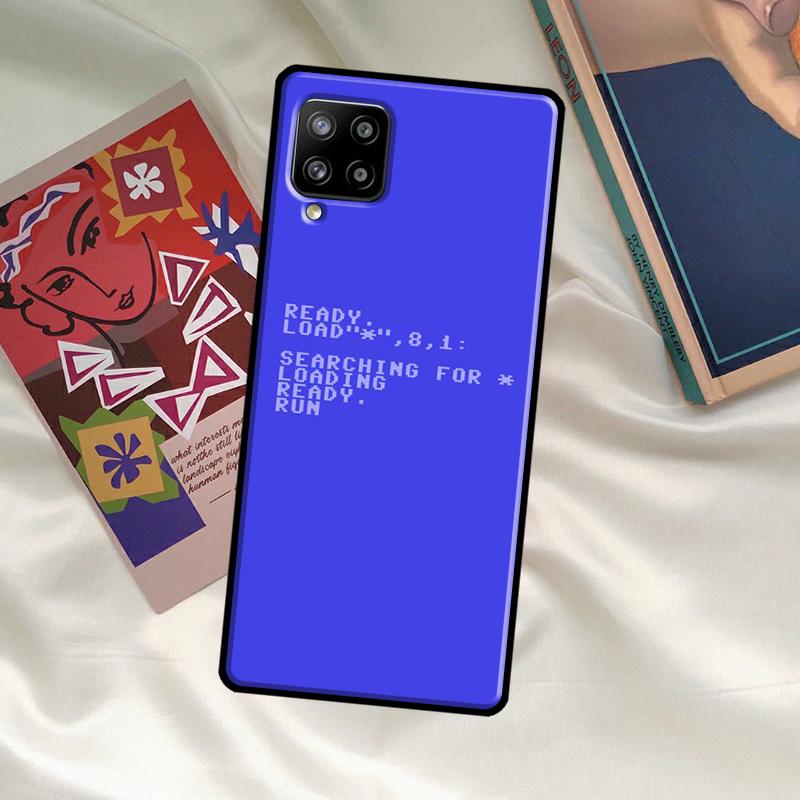 C64 Load Screen Cover For Samsung Galaxy A14 A34 A54 A12 A22 A32 A52 A72 A13 A23 A33 A53 A52S A71 A51 Case