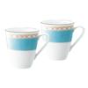 Кружки Noritake 295 мл Humming Microwave Fine (Пара) Синий, Безопасный, Фарфор, P5355L/1645