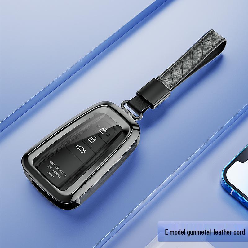 Чехол для ключа Toyota для Camry, Prado, Crown, Levin, Avalon, Highlander, RAV4 - Чехол с полной защитой