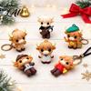 Unique Calf Keychain Pendant 3D Highland Cow Advent Calendar 2026 24 Days Collectible Figures Holiday Surprise Gift Box Christmas Countdown Calendar,