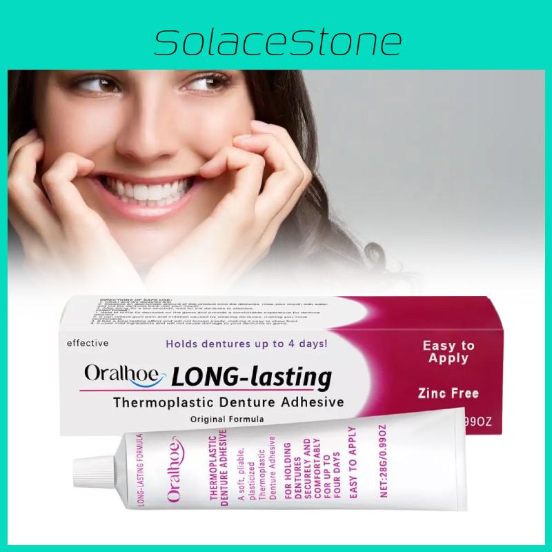 Оралхое Адгезив для зубных протезов для повышенного комфорта и надежной фиксации искусственных зубов