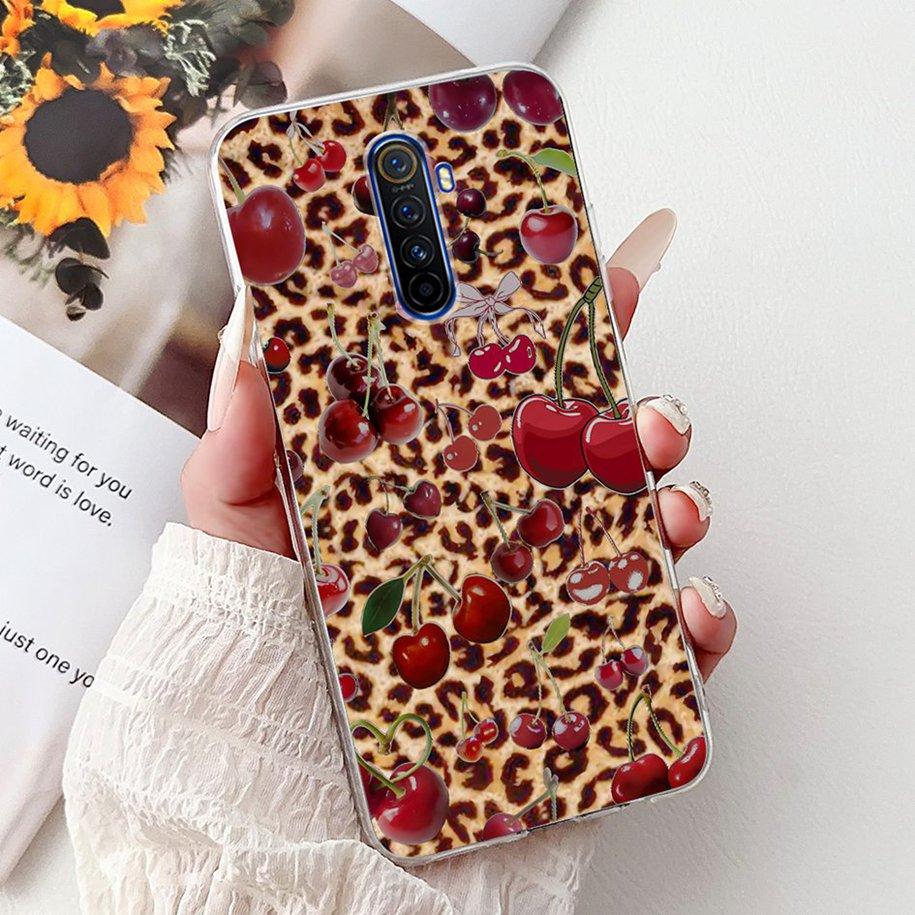 For Realme X2 Pro Case RMX1931 Cover Popular Flower Soft Clear Silicone Back Cover For Realme X2 XT Bumper RMX1921 RMX1992 Funda