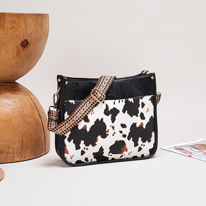 Самая продаваемая женская сумка-леопард - Модная и универсальная сумка через плечо и на плечо большого размера с множеством отделений