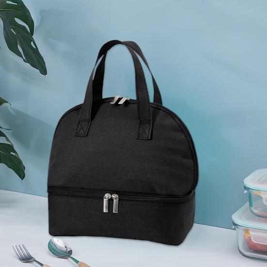 Сумка для обеда, герметичная изолированная сумка-тоут Bento, компактная прочная изолированная сумка-бокс для обеда для офиса, путешествий, пикника