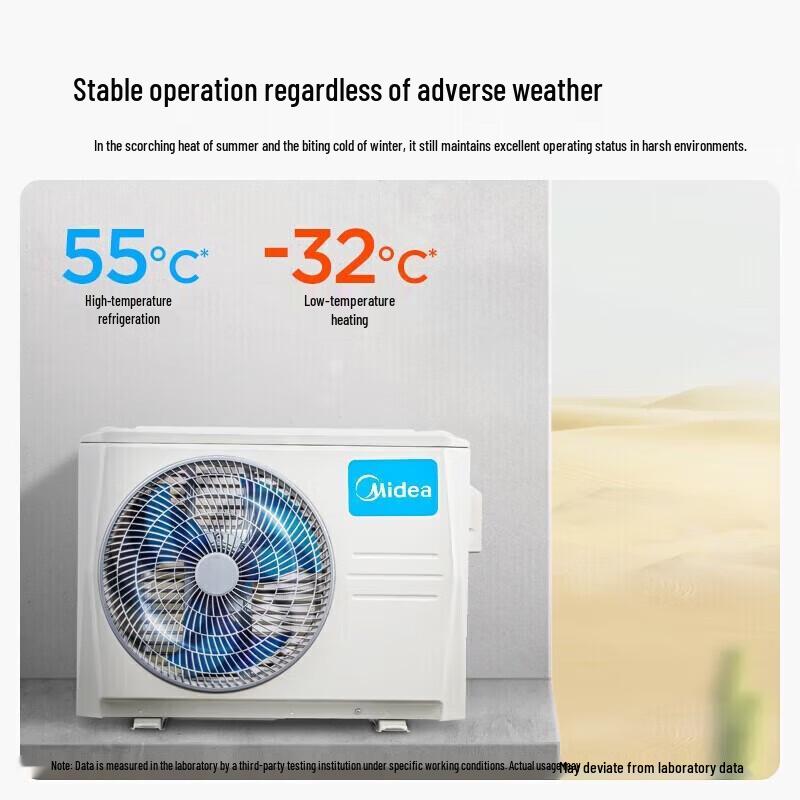 Midea Fengku II 1 HP Inverter Wall-mounted Air Conditioner CN plug (adapter included)