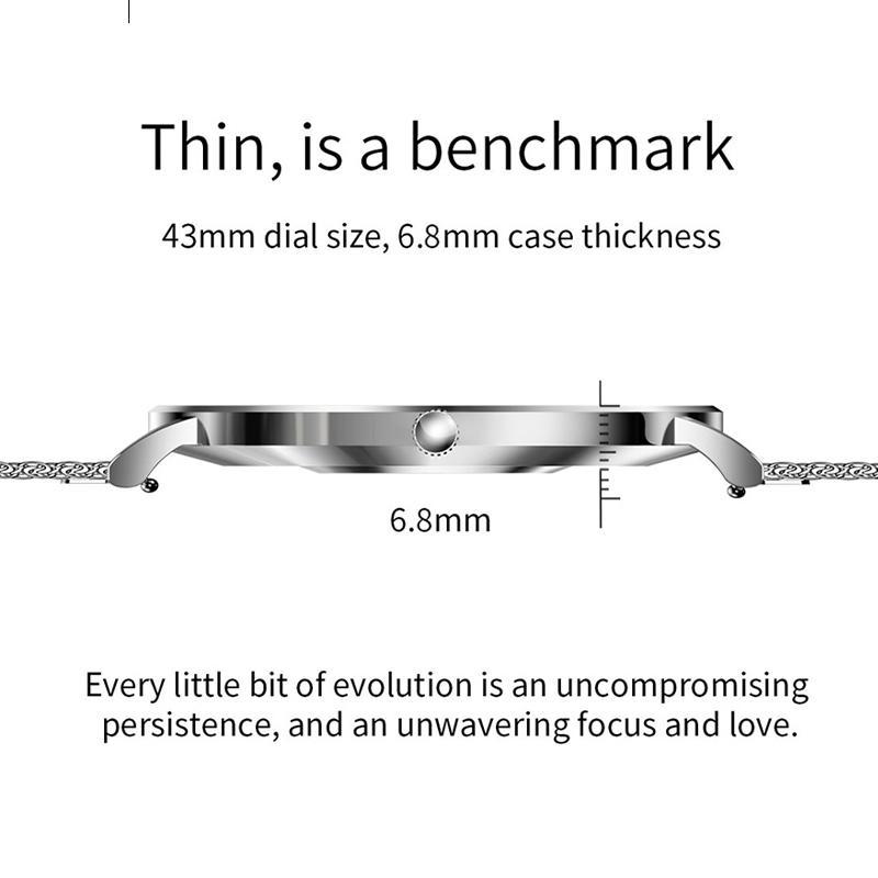 2024 Новые ультратонкие женские умные часы 1,36 дюйма AMOLED 360*360 HD пикселей дисплей всегда показывает время напоминание о звонке умные часы женские + коробка