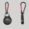 Pocket Compass Keychain Zinc Alloy Camping Hiking Mountaineering Orienteering Compass Waterproof Mini