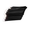 100Pcs Disposable Lip Brushes Lightweight Comfortable Odorless Safe Lipstick Brush Applicator with Black Rod