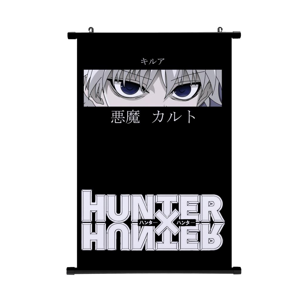 HUNTER X HUNTER Картина Свиток Постер Гон Фрикс Киллуа Хисока Домашний Декор Подвесная Картина Мальчики Девочки Свиток Постер