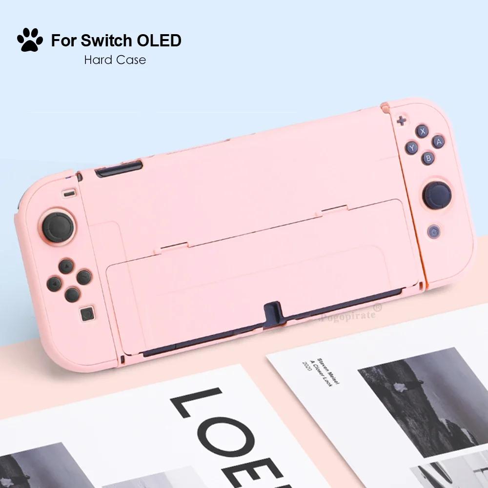 Градиентный жесткий чехол для Nintendo Switch OLED PC защитный чехол для консоли JoyCons Shell Protector для консоли Switch OLED Dropshipp