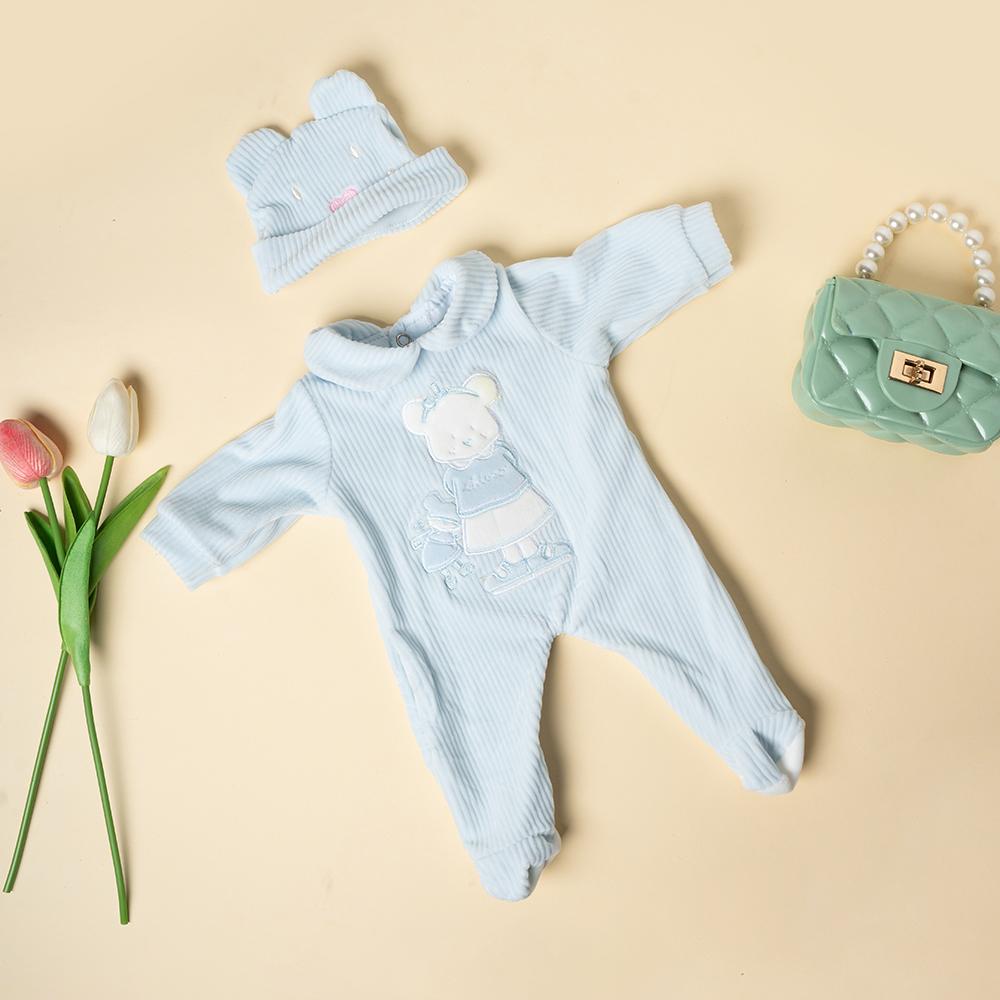 Аксессуары для кукол Одежда для кукол для 17-дюймовых кукол Реборн Кукол-младенцев Модные комбинезоны Одежда для 45-см кук Реборн Куклы-младенцы
