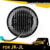 7" LED Wrangler Headlights for Jeep/Harley, 90W Super Bright with High/Low Beam.