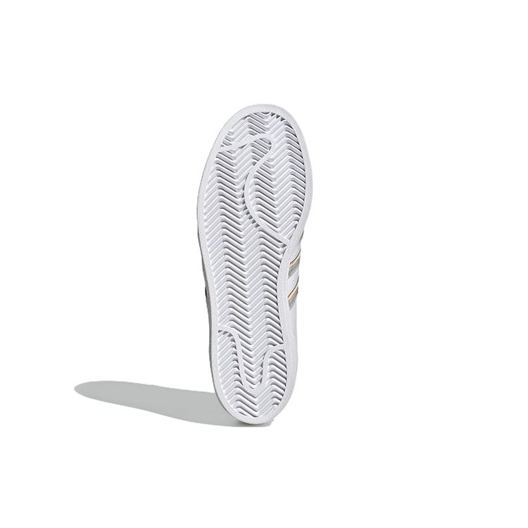 Adidas Женские кроссовки Superstar White Gold Metallic Cloud-White GX1839