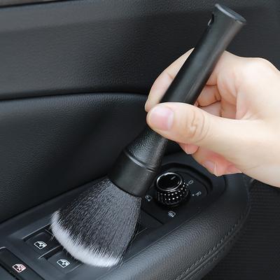 Ультрамягкая щетка для чистки автомобиля, супермягкая многоцелевая щетка для чистки салона автомобиля, для чистки кожаных сидений