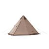 LOGOS Tradcanvas V Pole Tepee 400 71208009 Beige Tent Width 455 X Total Length 400 X Height 230 Cm Set-BB (approx.)