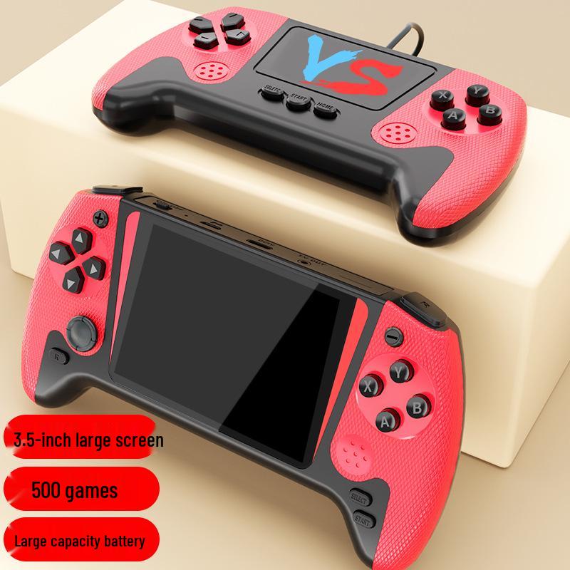 2025 HD Портативная игровая консоль: Большой экран, возможность подключения к телевизору, двойные ручки, 3,5-дюймовая портативная ретро-аркада