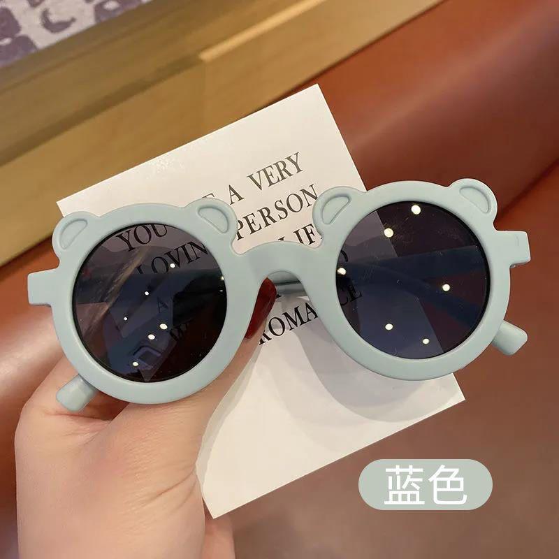 Детские очки Солнцезащитные очки Модные Детские Фотореквизиты Защита от УФ-лучей Милые Мультяшные Солнцезащитные очки