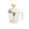 Manual Egg Beater Handheld Whisk Mixer for Kitchen Use Multi Functional Cream Whipper Large Capacity Mixing Cup for Baking Cooking