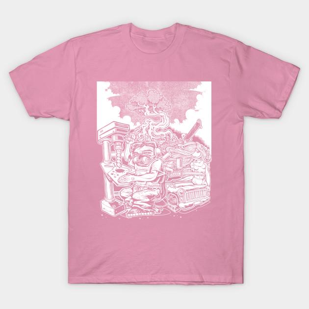 T Shirt Women Machinist Harajuku Print Kawaii Tshirt Summer Short Sleeve Female T-Shirt Top Tee