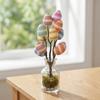 Vibrant Colors Easter Foam Eggs Tree Branch DIY Painting Lightweight Artificial Flower Arrangements Decorative