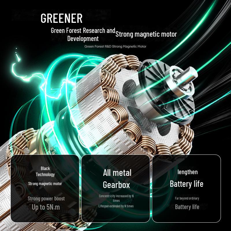 Набор аккумуляторных электрических отверток и дрелей Green Forest T-Type