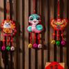 Year of Snake Spring Festival Wind Chimes Embroidery Hanging Pendant  2025 Lunar New Year