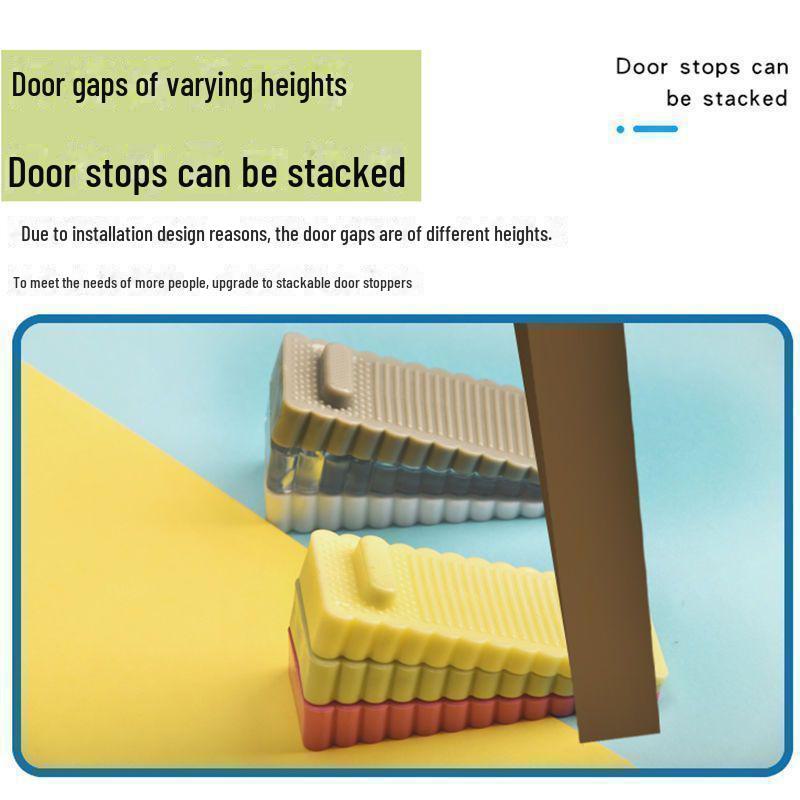 Силиконовый ветрозащитный дверной стопор: Карточка безопасности для детской двери с защитой от столкновений и защемлений