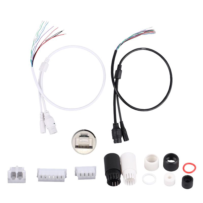 12 В PoE-кабель с DC Audio IP-камерой Кабель RJ45 со встроенным PoE-модулем для IP-камеры видеонаблюдения