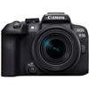Canon EOS R10 Mirrorless Vlogging Camera with STM Lens 4K DIGIC X Image Subject Black RF-S18-150mm F3.5-6.3 Kit, 24.2MP Video, Processor, High-Speed