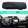 Для Toyota Aqua 2011-2019 2020 LHD RHD 2-слойный чехол на приборную панель автомобиля, ковер, накидка, ковер, ковер, коврик для приборной панели, козырек от солнца