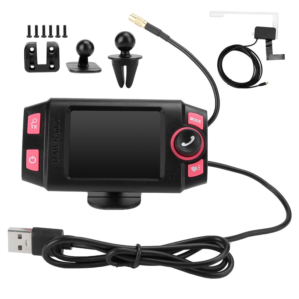 2,4-дюймовый полноцветный ЖК-экран DABDAB Радиоприёмник с цифровой трансляцией