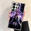 Bleach Aizen Sousuke Plating Phone Case For Samsung Galaxy S24 S25 FE S26 Edge S23 Ultra S22 S21 Plus S20 Anti-Fall Airabag Cove