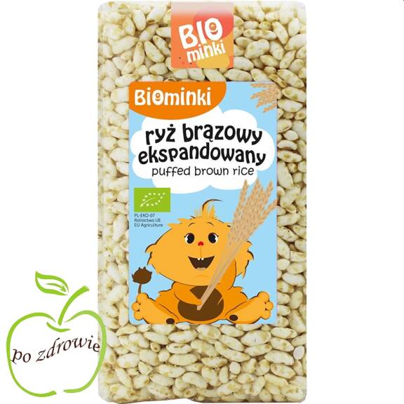 Organic Expanded Brown Rice Biominki 0.075 Kg