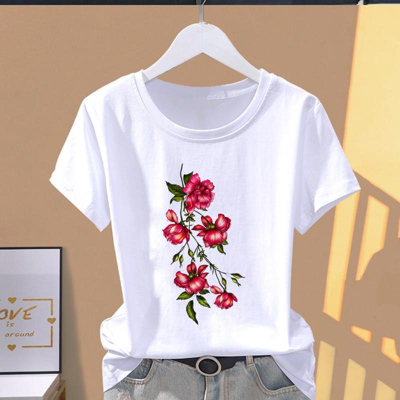 Modal Women Print Fashion Casual Leopard Print Trend Shortsleeved Tshirt Oversized T Shirt Oversized T Shirt Tops