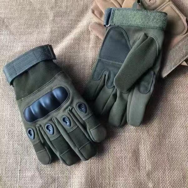 Outdoor Sports Motorcycle Full Fingure Fan Gloves Outdoor Tactical Gloves Cycling Gloves Sport Training Non-slip Fitness Gloves
