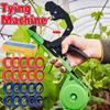 Машинка для подвязки растений Садовые растения Tapetool Tapener + Набор из 10/20 рулонов ленты Овощи Виноград Томат Огурец Перец Цветок Садовый инструмент