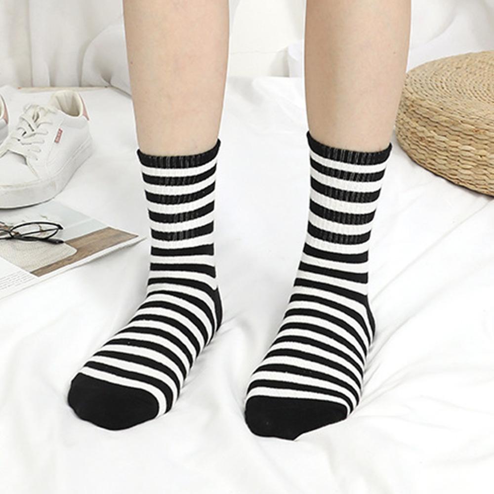 Winter Fashion Black White Cartoon Funny Autumn Cow Socks Women Socks Cotton Hosiery Cow Print