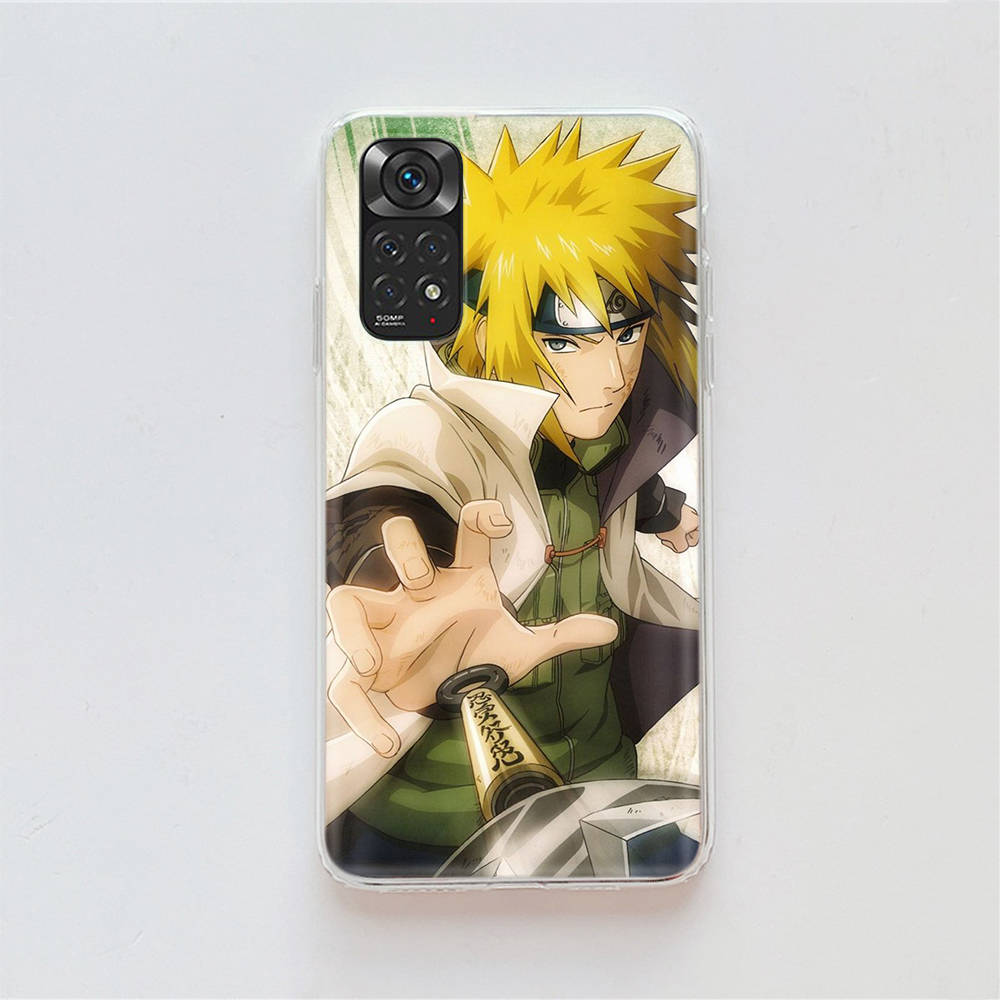 Чехол DT13 Naruto Anime для Samsung A04 A14 A23 A34 A54 M23 M33 M52 M53 Realme 10 9 C30S C35 C55 VIVO Y02S Y21 Y33S Y51 X80 Pro Прозрачный чехол