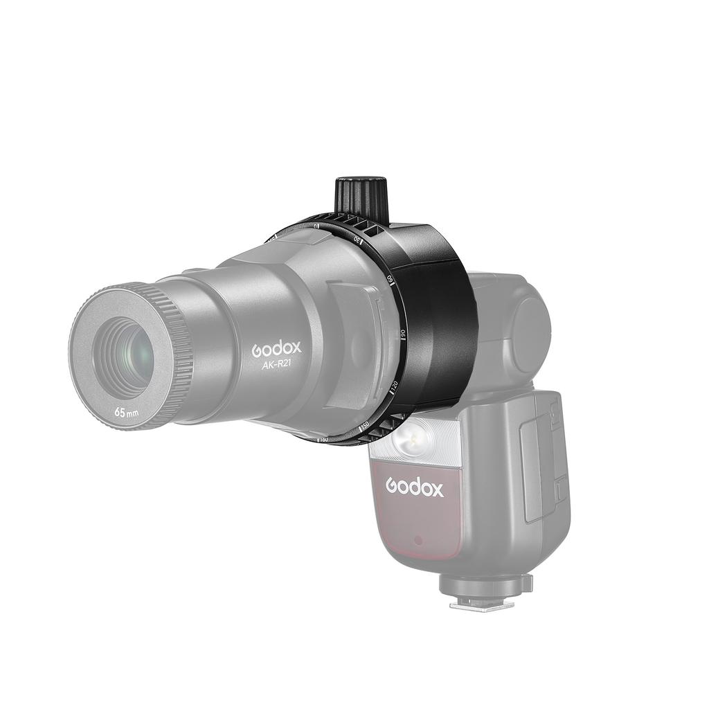 Godox AK R25 Fresnel Head Flash Adapter Holder for Mounting Godox AK R21 Projector To Godox V850 V860 TT685 TT600